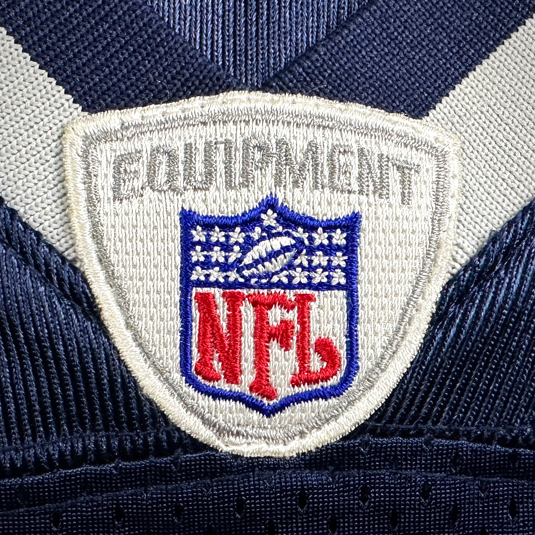 2007 Reebok NFL Authentic Jersey New England Patriots Randy Moss Blue Home Sz. 52