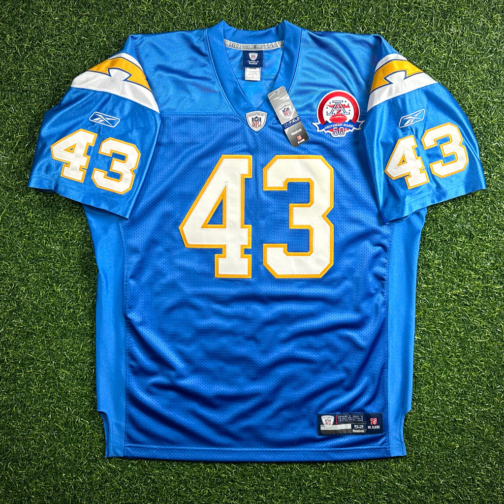 New! 2009 NFL Authentic Throwback Jersey San Diego Chargers Darren Sproles 52