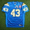 New! 2009 NFL Authentic Throwback Jersey San Diego Chargers Darren Sproles 52