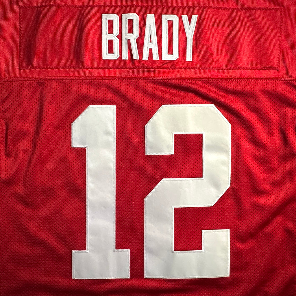 New! 2009 Reebok NFL Authentic Jersey New England Patriots Tom Brady Sz. 50 Throwback