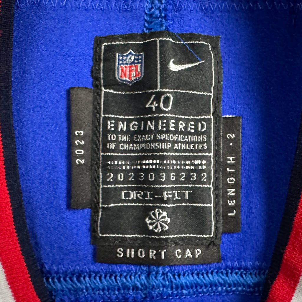 2024 Nike NFL Team-Issued Game Jersey Buffalo Bills Frank Gore Jr Rookie Sz. 40