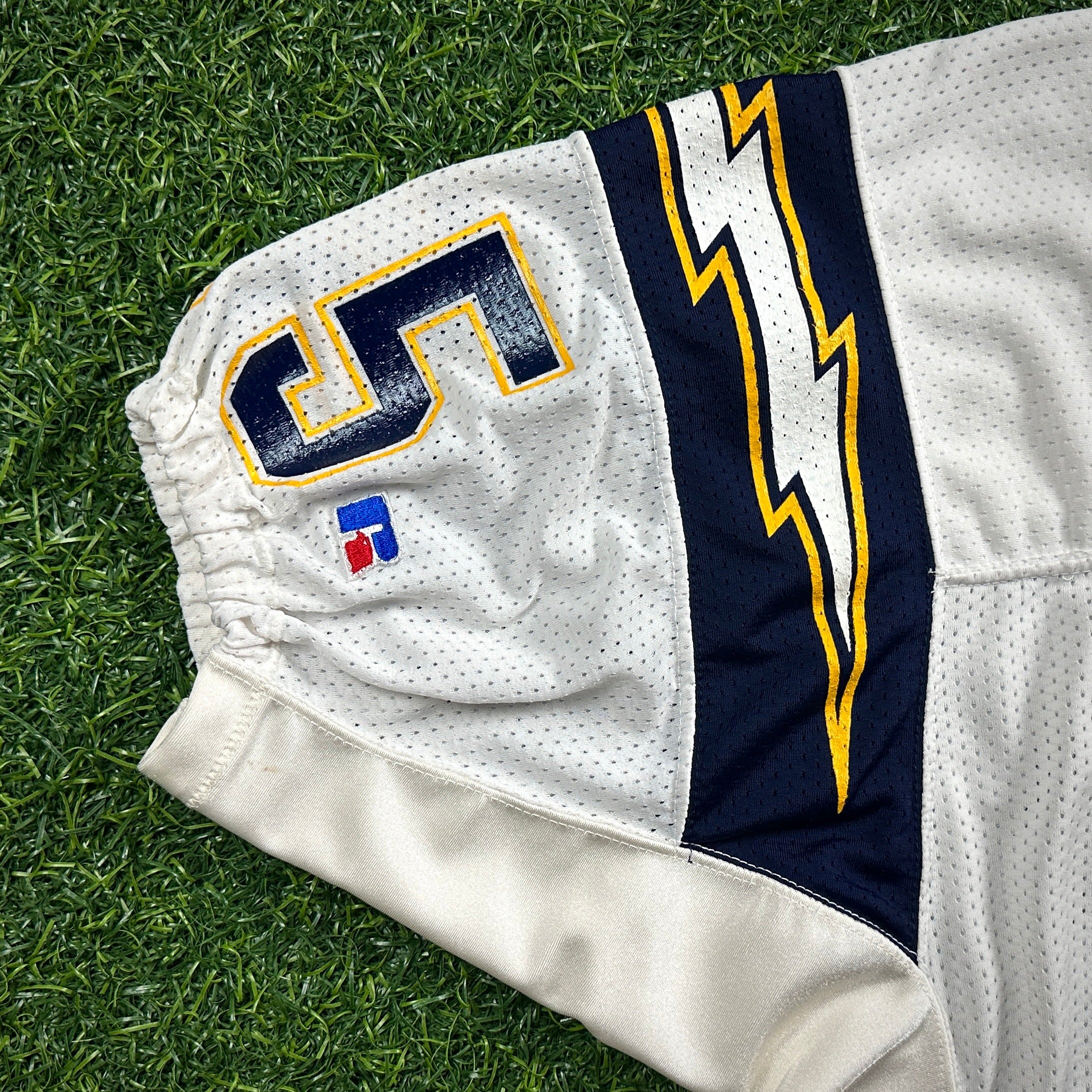 1993 Russell NFL Team Issued Game Jersey San Diego Chargers Junior Seau HOF