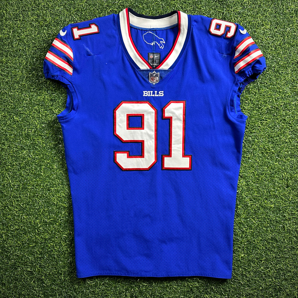 2018 Nike NFL Game-Used Jersey Buffalo Bills Tyrunn Walker Sz. 48 Team COA