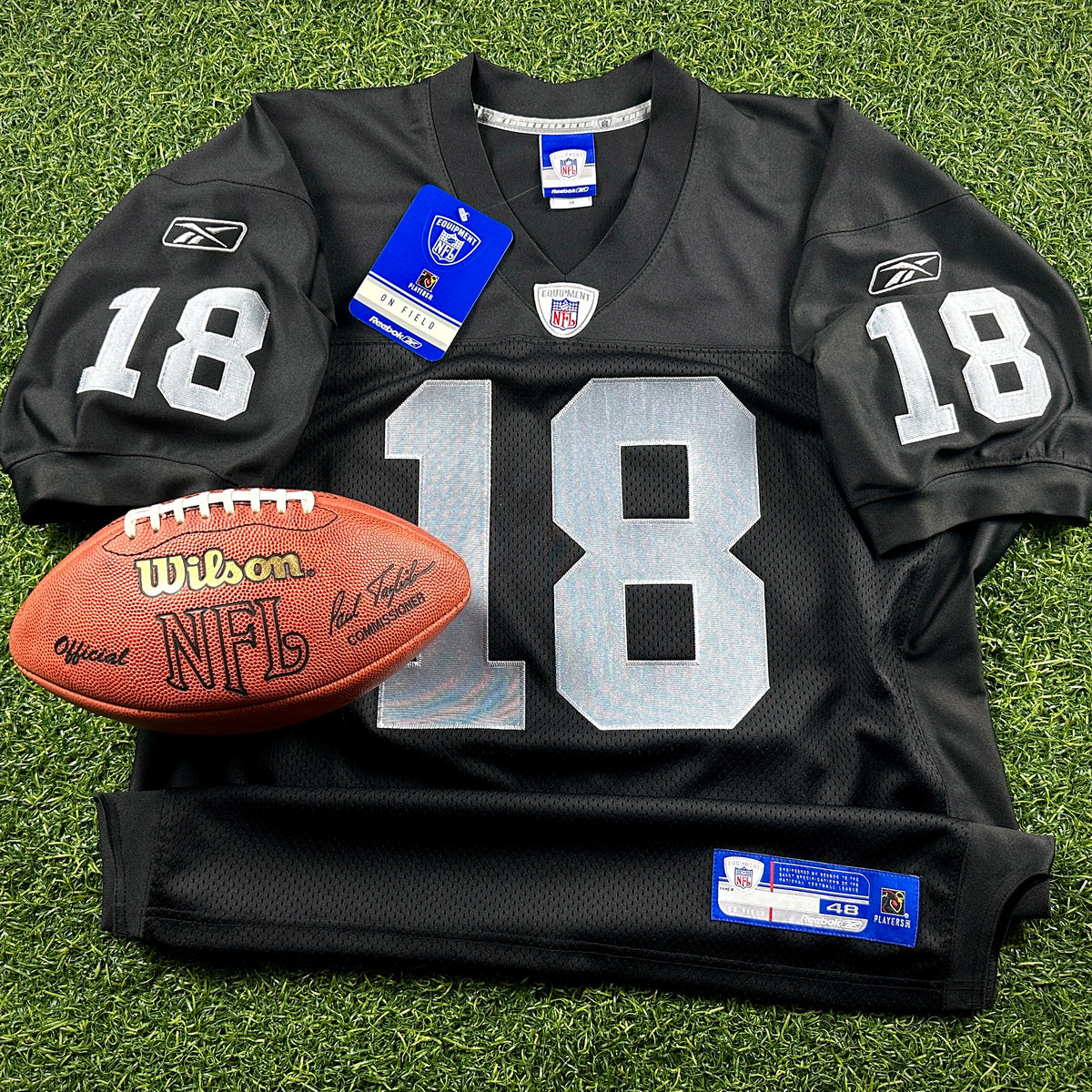New! 2006 NFL Authentic Jersey Oakland Raiders Randy Moss Sz. 48 Vintage NWT