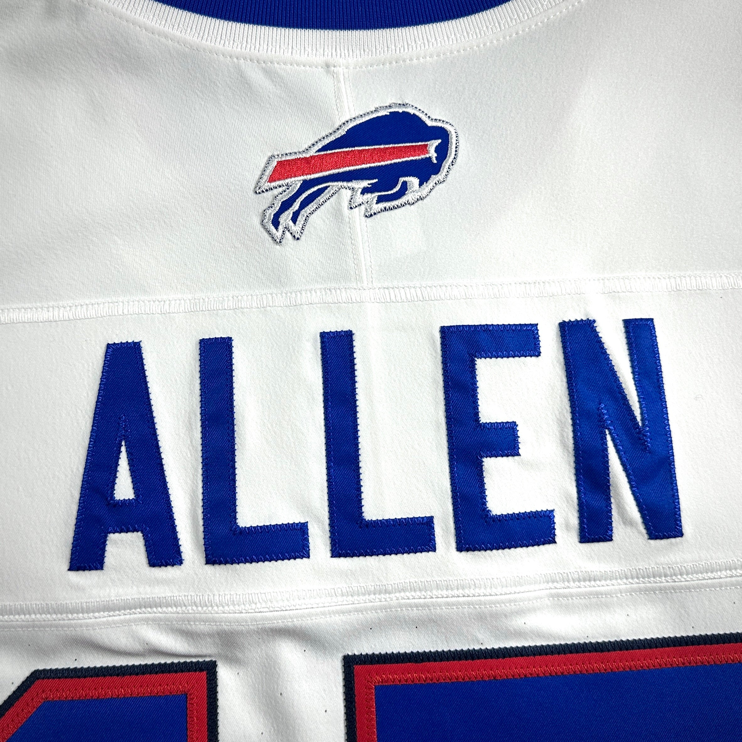 New! 2025 Nike NFL Vapor FUSE Elite Authentic Jersey Buffalo Bills Josh Allen Sz. 48 White Road
