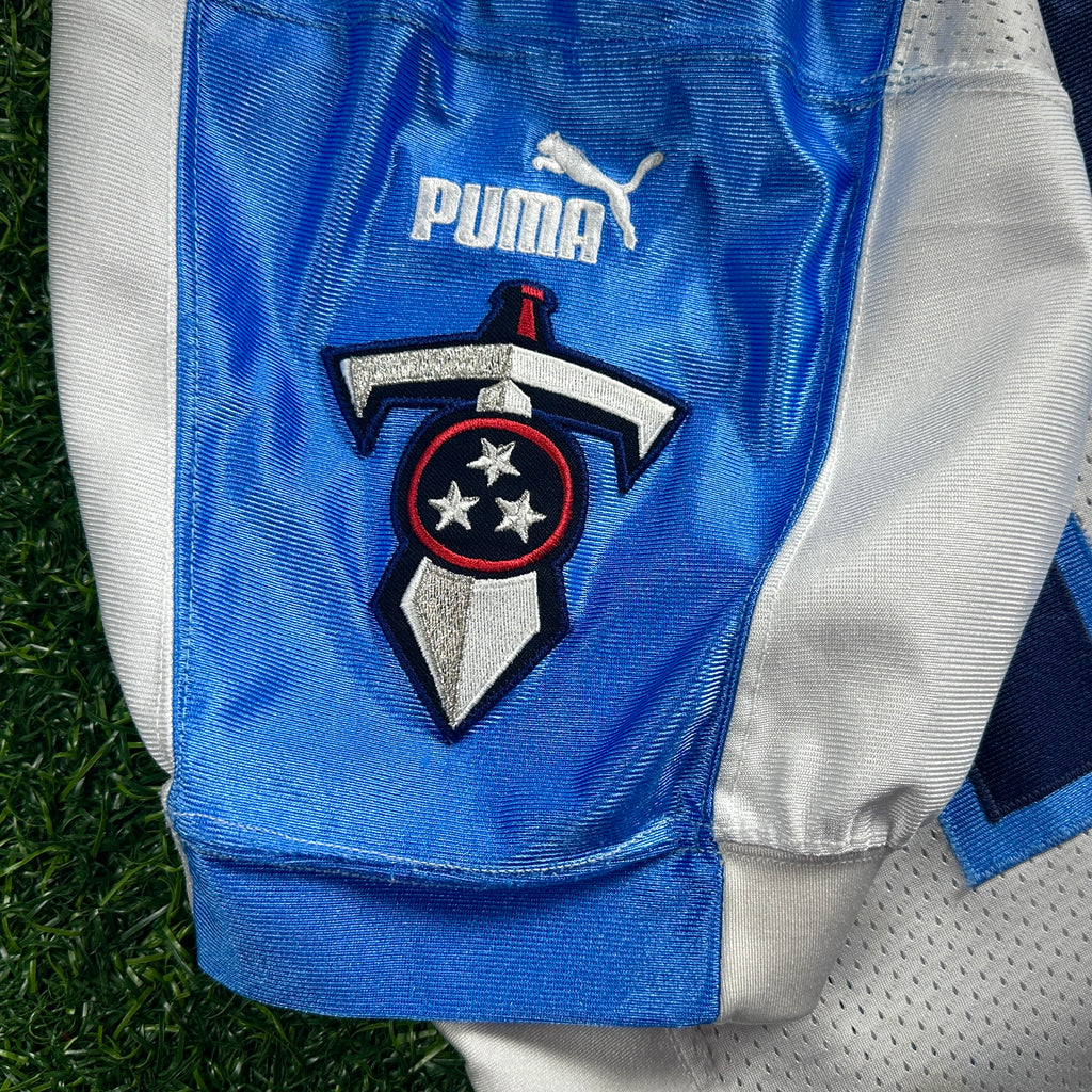 1999 Puma NFL Pro Model Authentic Jersey Tennessee Titans Jevon Kearse Rookie Sz. 46 Berlin WI