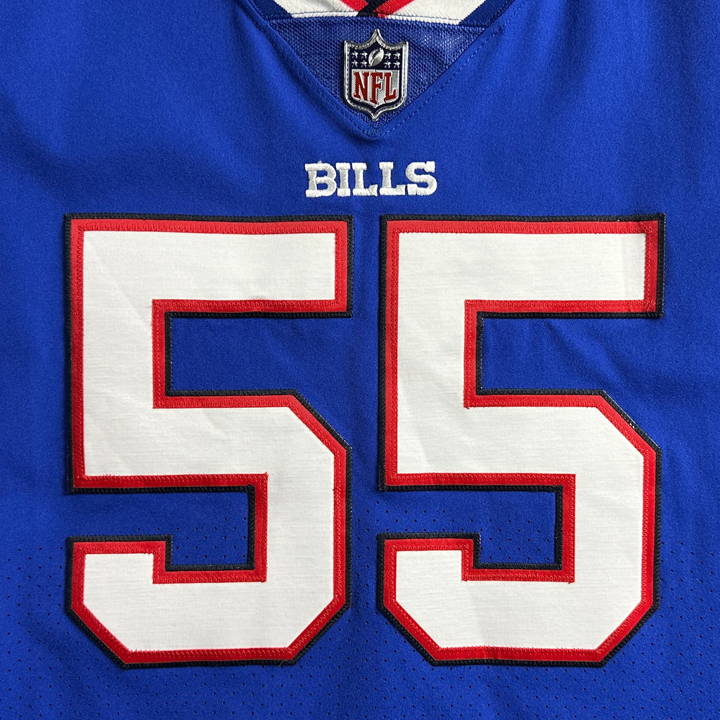 2022 Nike NFL Game-Issued Jersey Buffalo Bills Boogie Basham Sz. 44 Team COA