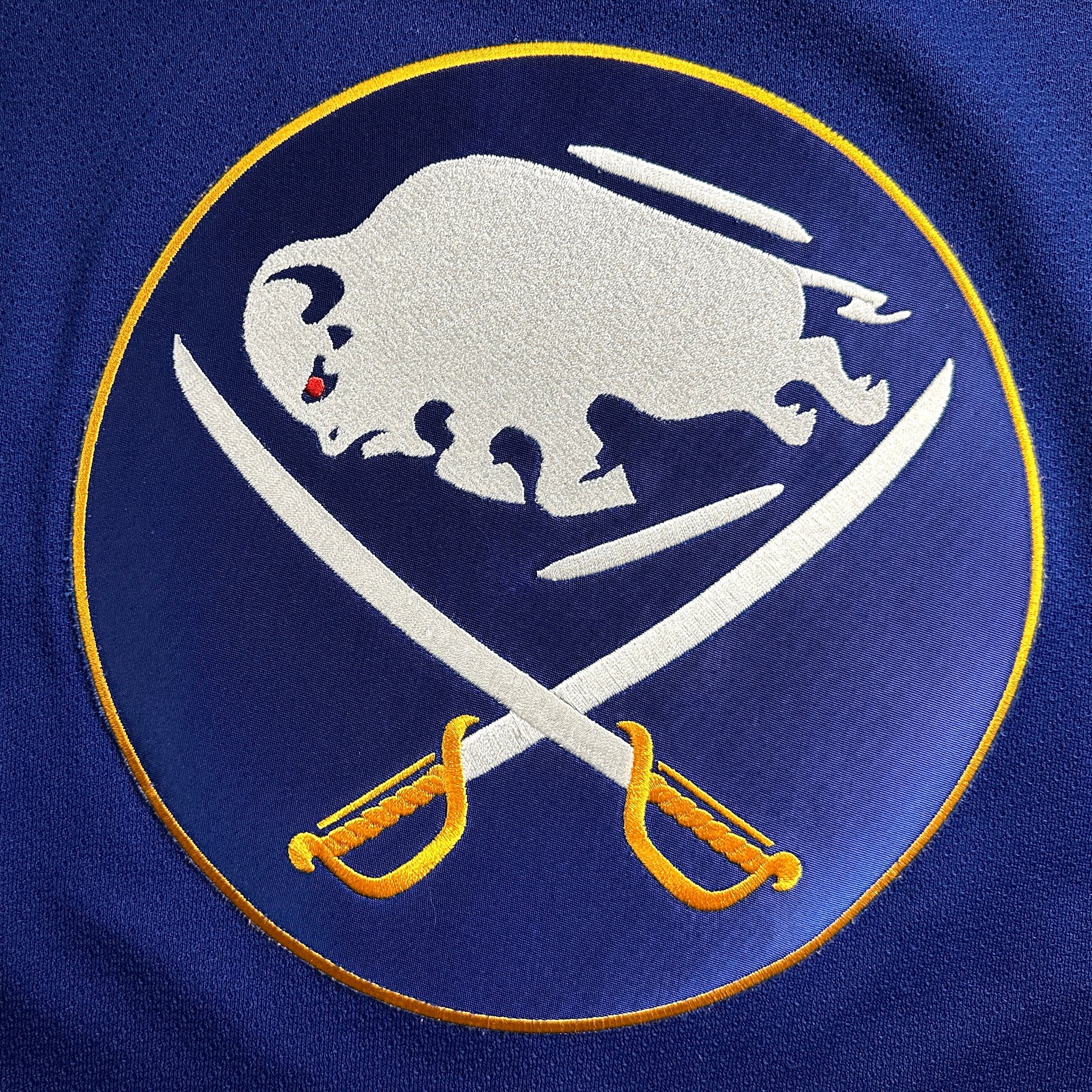 2006 CCM NHL Buffalo Sabres Alternate Jersey Ryan Miller Sz L Vintage MiC