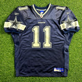 2005 Reebok NFL Authentic Jersey Dallas Cowboys Drew Bledsoe Sz. 52 Vintage