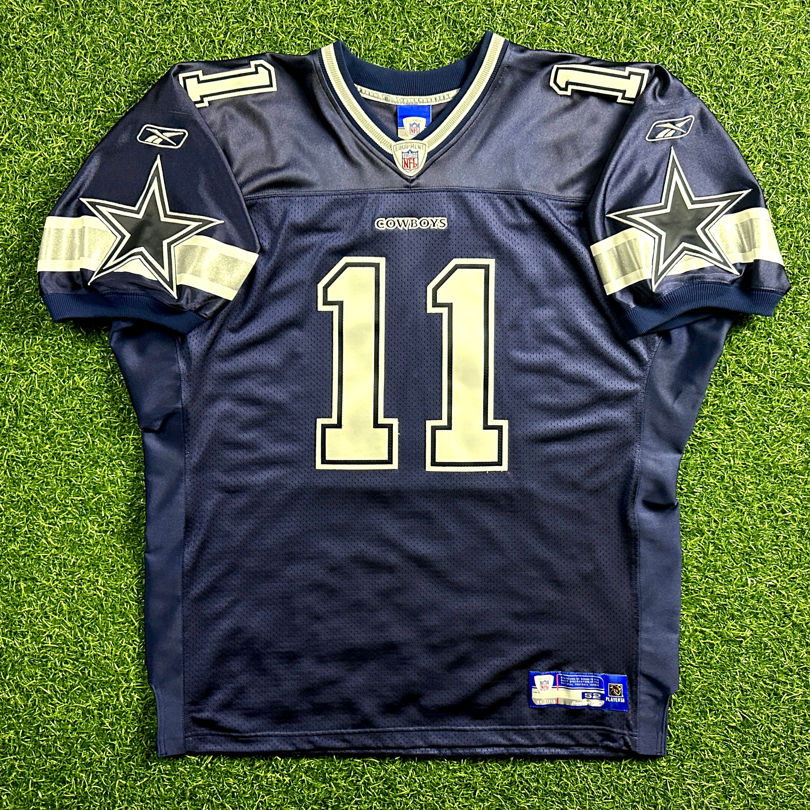 2005 Reebok NFL Authentic Jersey Dallas Cowboys Drew Bledsoe Sz. 52 Vintage