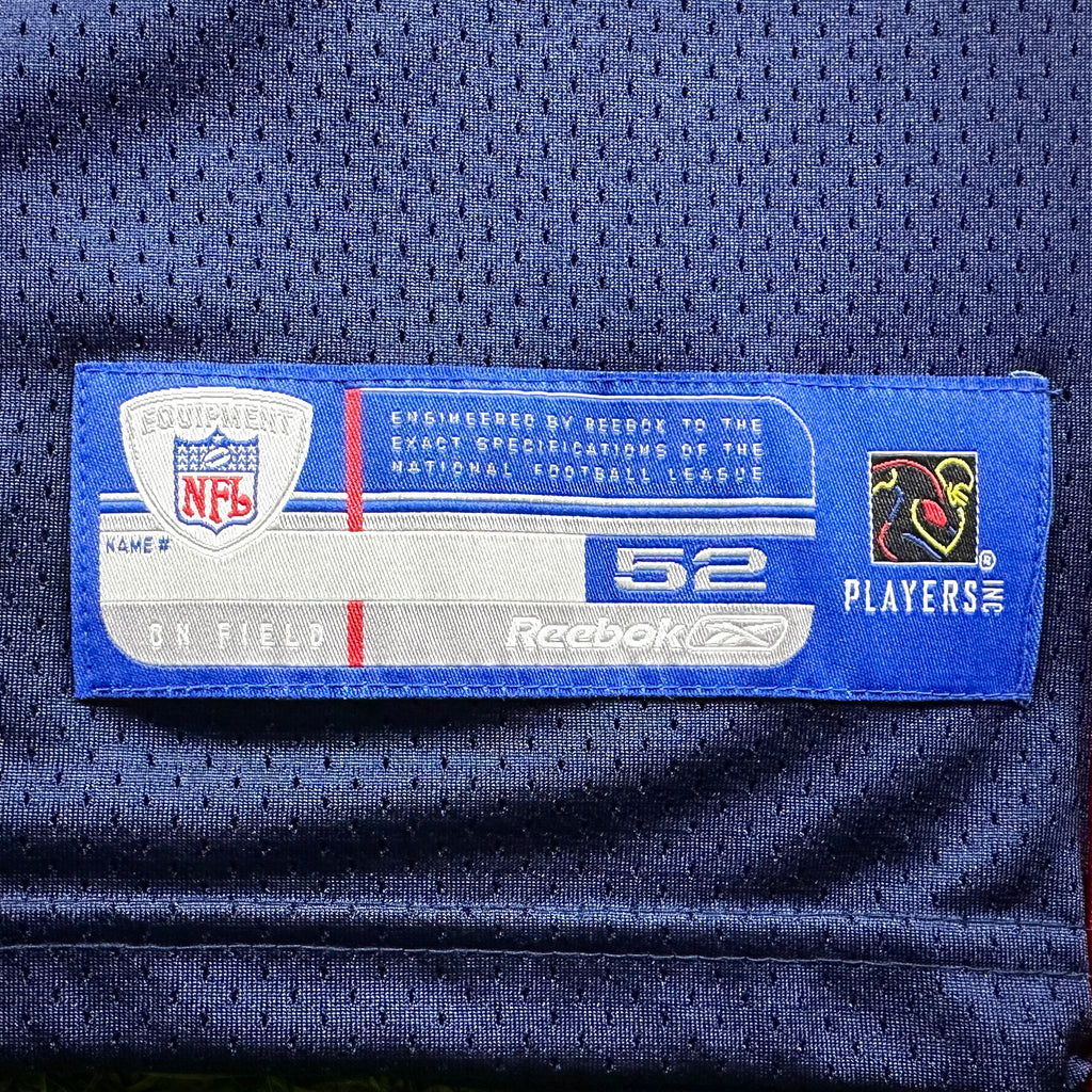 New! 2004 Reebok NFL Authentic Jersey New England Patriots Adam Vinatieri Sz. 52