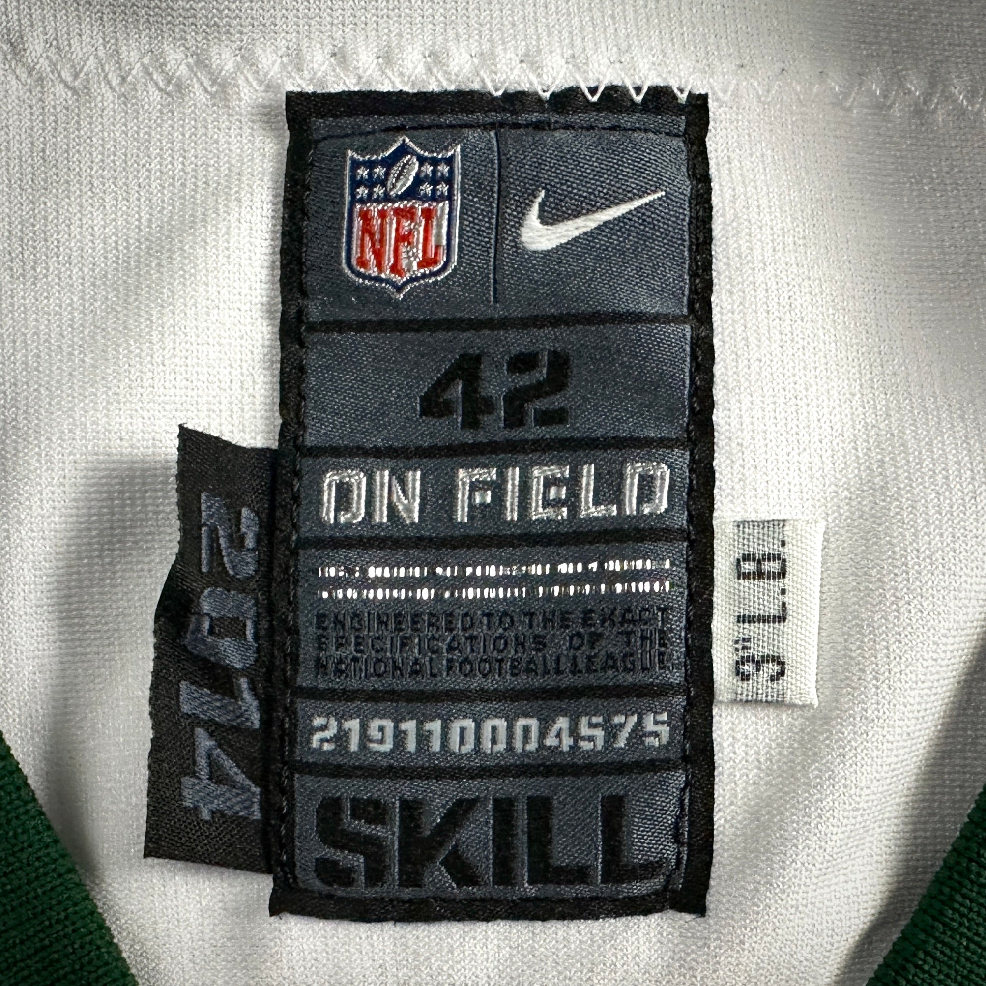 2014 Nike NFL Team Issued Game Jersey Green Bay Packers Aaron Rodgers Sz. 42 HOF