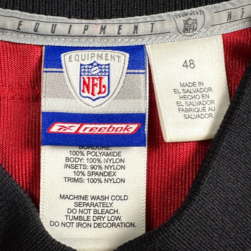 2002 Reebok NFL Authentic Jersey Tampa Bay Buccaneers Keyshawn Johnson Sz. 48 Super Bowl XXXVII