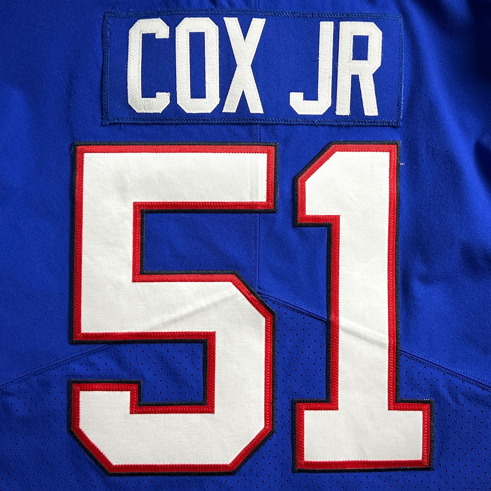 2020 Nike NFL Game-Used Jersey Buffalo Bills Brian Cox Jr. Sz. 42 Team COA