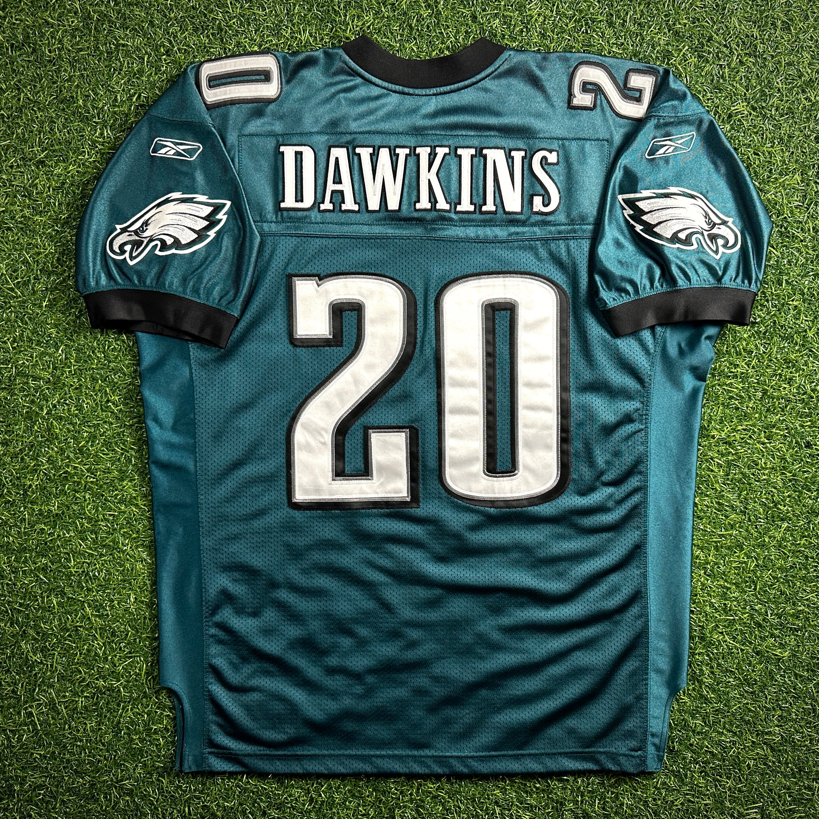 2004 Reebok NFL Authentic Jersey Philadelphia Eagles Brian Dawkins Sz. 52 Vintage