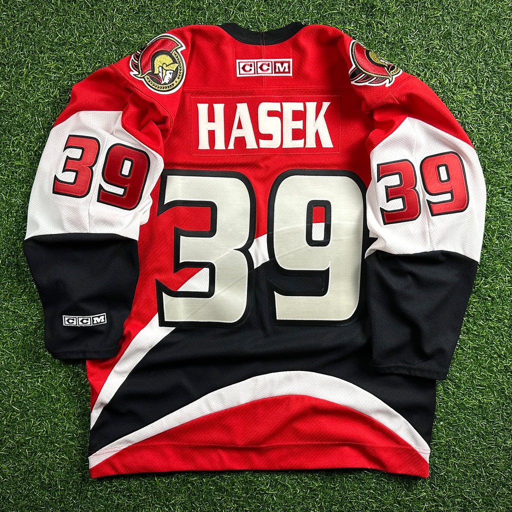 2005/06 CCM NHL Jersey Ottawa Senators Dominik Hasek Sz. L Vintage