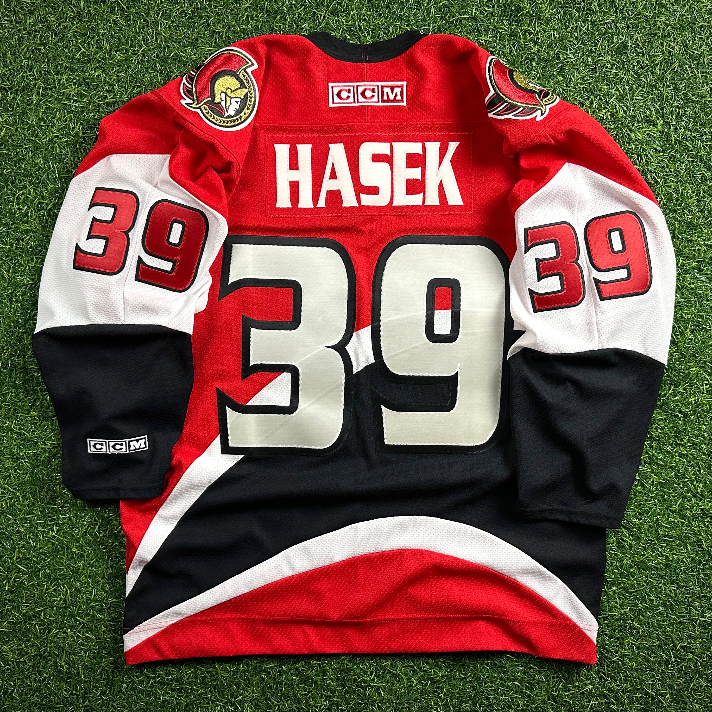2005/06 CCM NHL Jersey Ottawa Senators Dominik Hasek Sz. L Vintage
