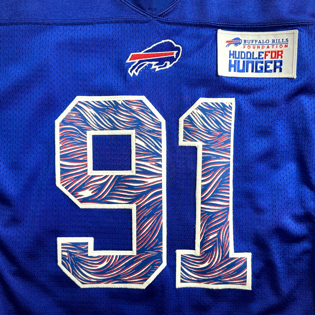 8/11/2021 Nike NFL Game Used Practice Jersey Buffalo Bills Ed Oliver Autograph