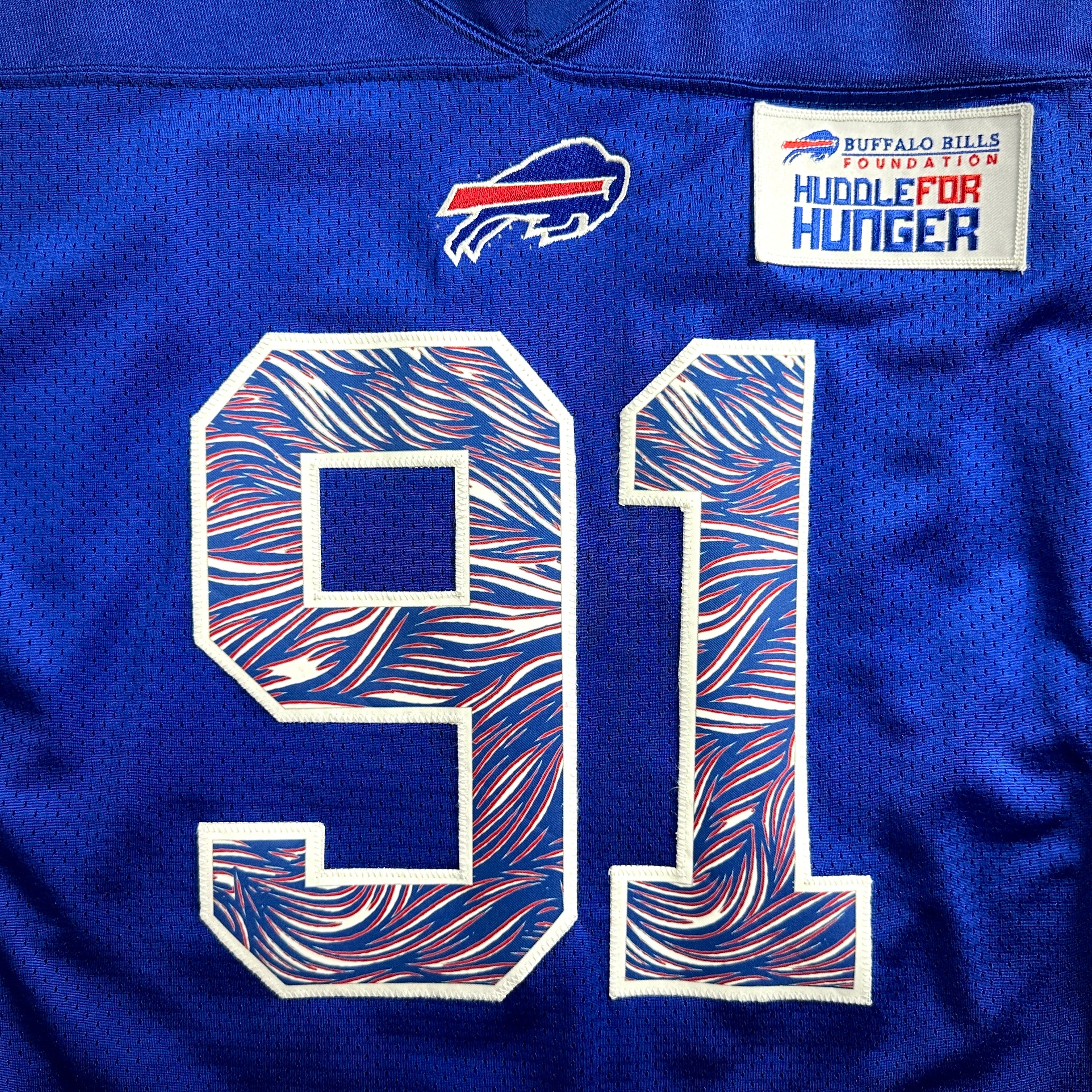 8/11/2021 Nike NFL Game Used Practice Jersey Buffalo Bills Ed Oliver Autograph