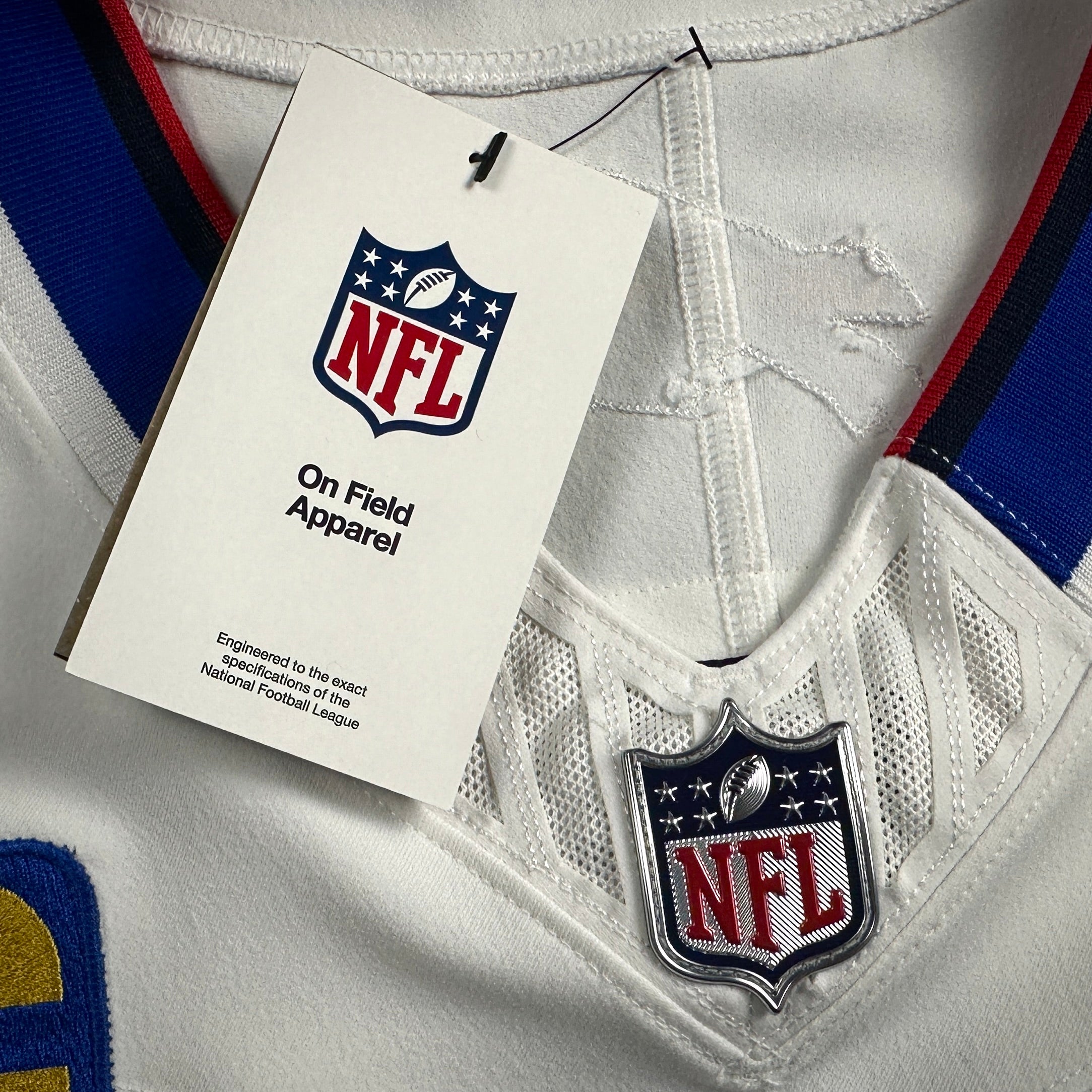 New! 2025 Nike NFL Vapor FUSE Elite Authentic Jersey Buffalo Bills Josh Allen Sz. 48 White Road