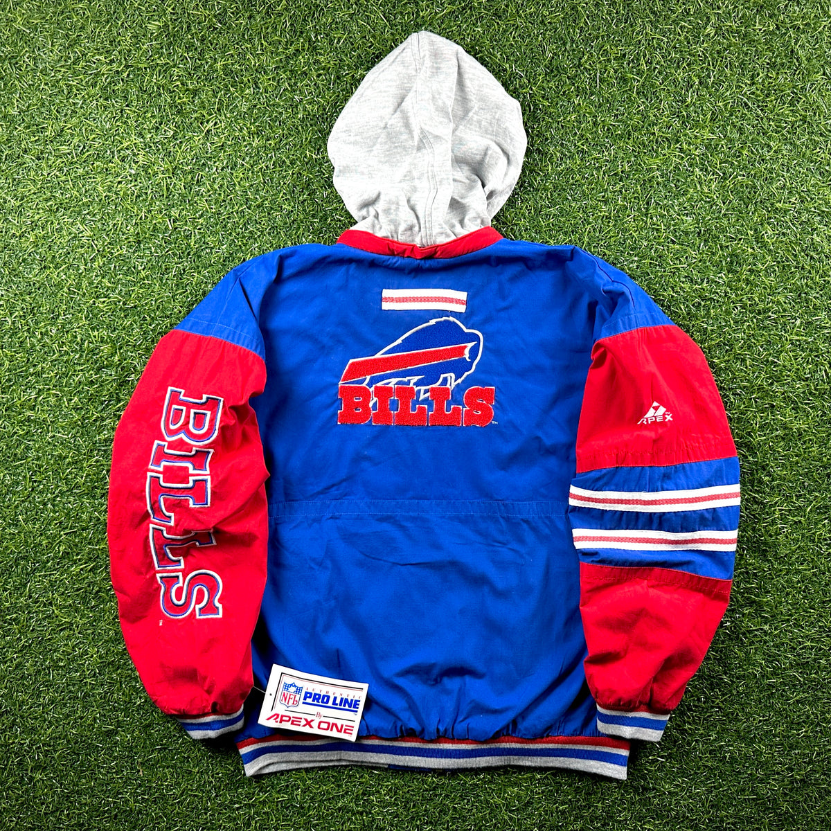 New! 1994 Apex One NFL Pro Line Jacket Buffalo Bills Sz. L Vintage