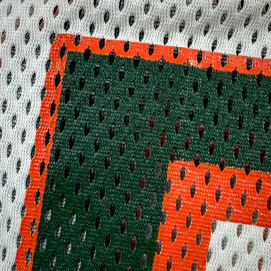 2000 Nike NCAA Game-Used Gator Bowl Jersey Miami Hurricanes Jarrell Weaver Sz. 48 Set 1