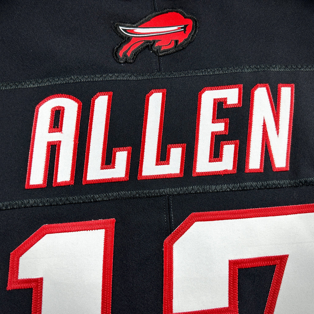 New! Nike NFL X NHL Vapor Elite Authentic Jersey Buffalo Bills Sabres Josh Allen Sz. 44