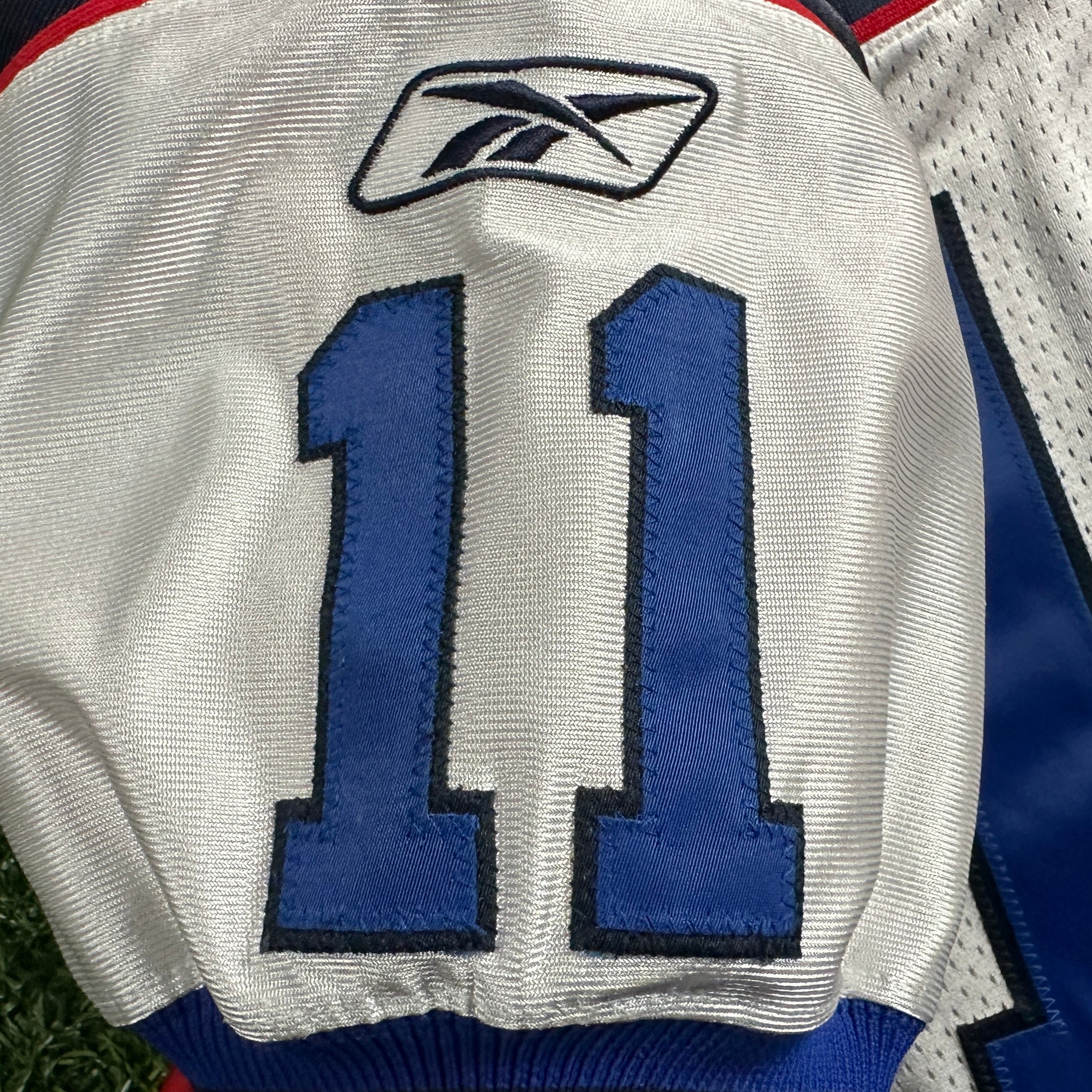 2002 Reebok NFL Authentic Jersey Buffalo Bills Drew Bledsoe Sz. 52 Vintage