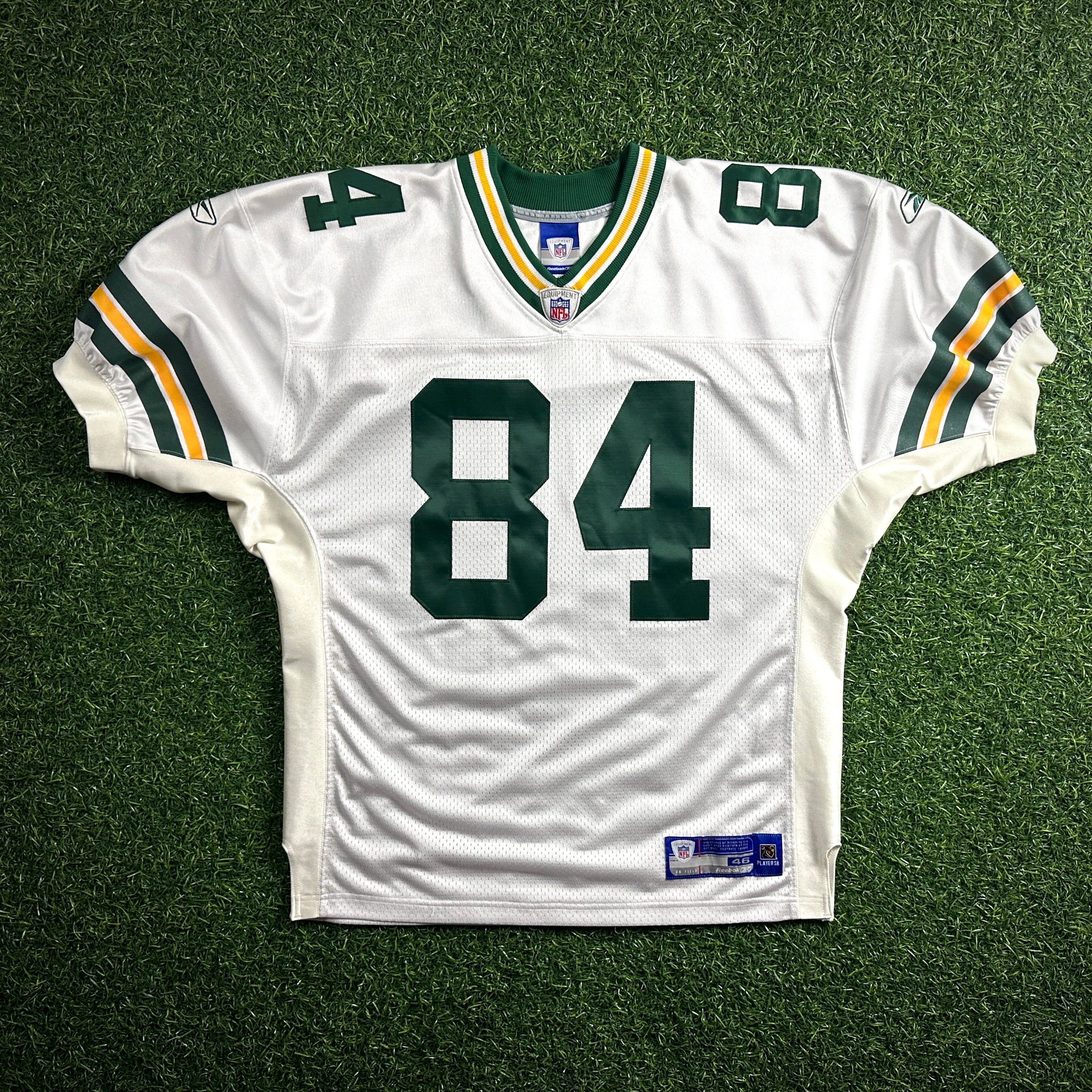 2005 Reebok NFL Authentic Jersey Green Bay Packers Javon Walker Sz. 46 Vintage