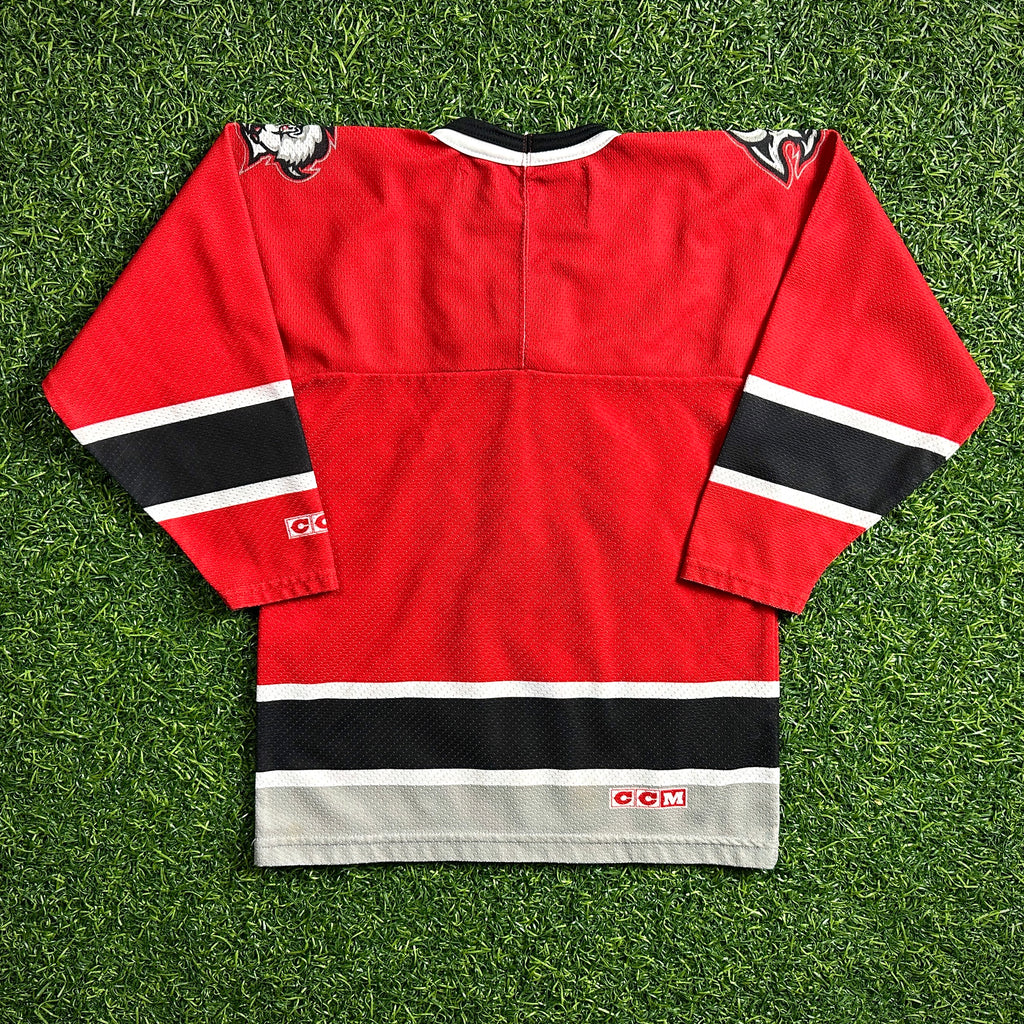 2000 CCM NHL Jersey Buffalo Sabres Red Alternate Infant Child One Size Vintage Throwback
