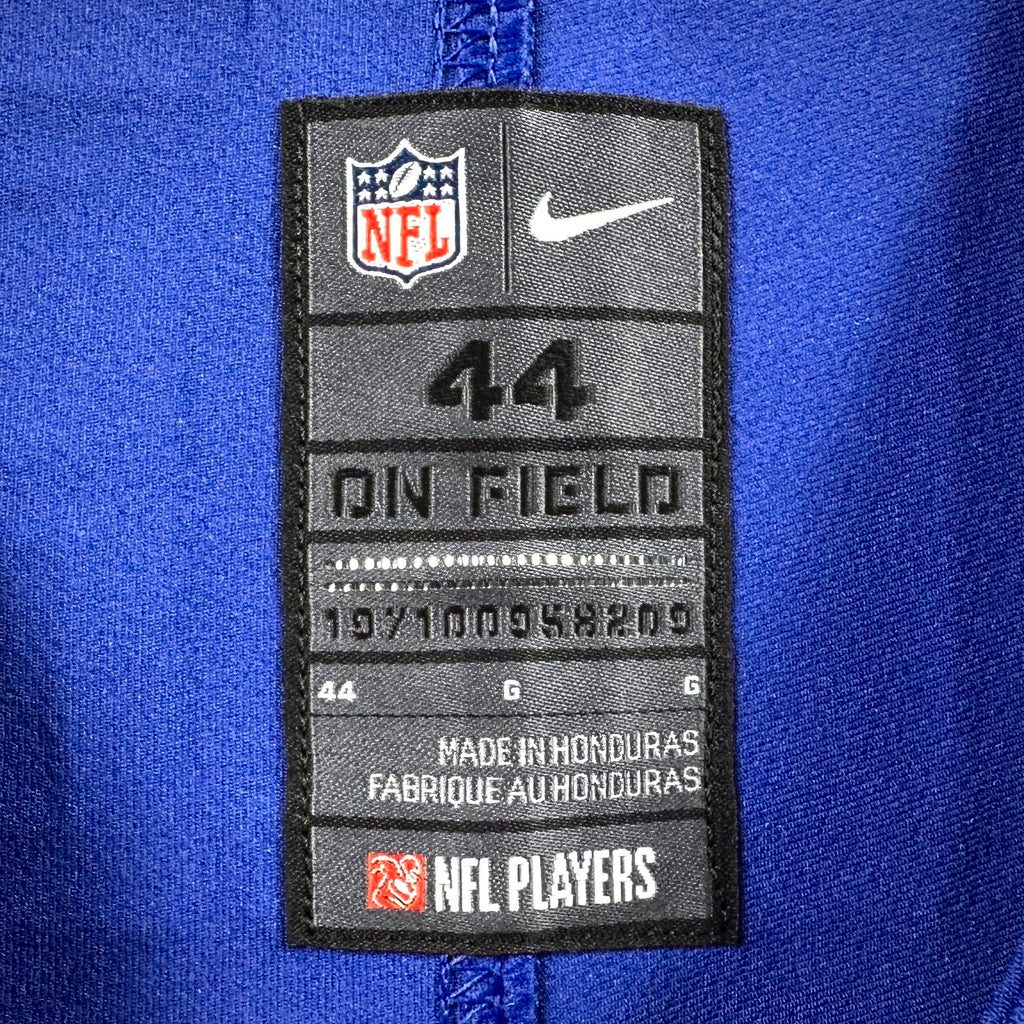 New! Nike NFL X NHL Vapor Elite Authentic Jersey Buffalo Bills Sabres Josh Allen Blue Sz. 44