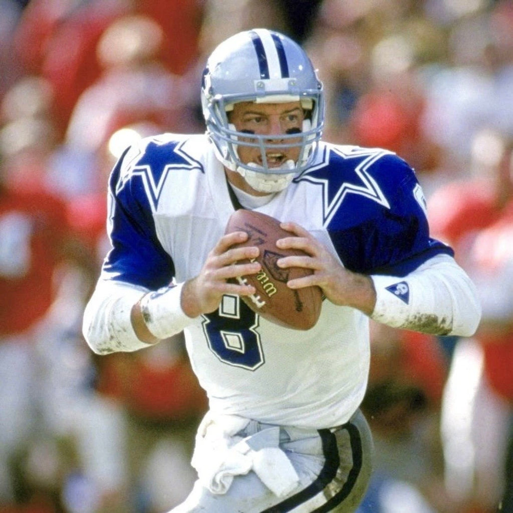 1994 Ripon NFL Pro Jersey Dallas Cowboys Troy Aikman Sz. 48 Double Star Issued