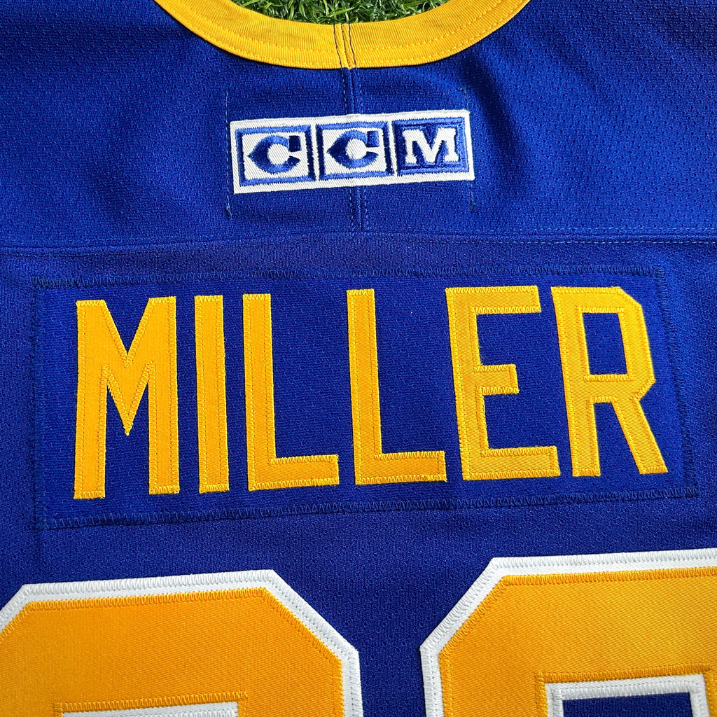 2006 CCM NHL Buffalo Sabres Alternate Jersey Ryan Miller Sz M Vintage MiC