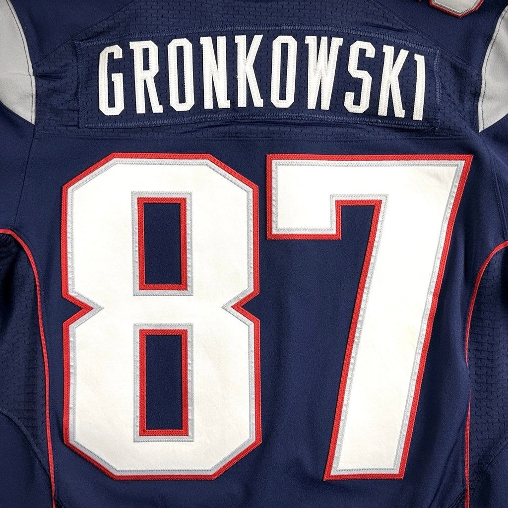 2013 Nike NFL Elite Authentic Jersey New England Patriots Rob Gronkowski Sz. 40