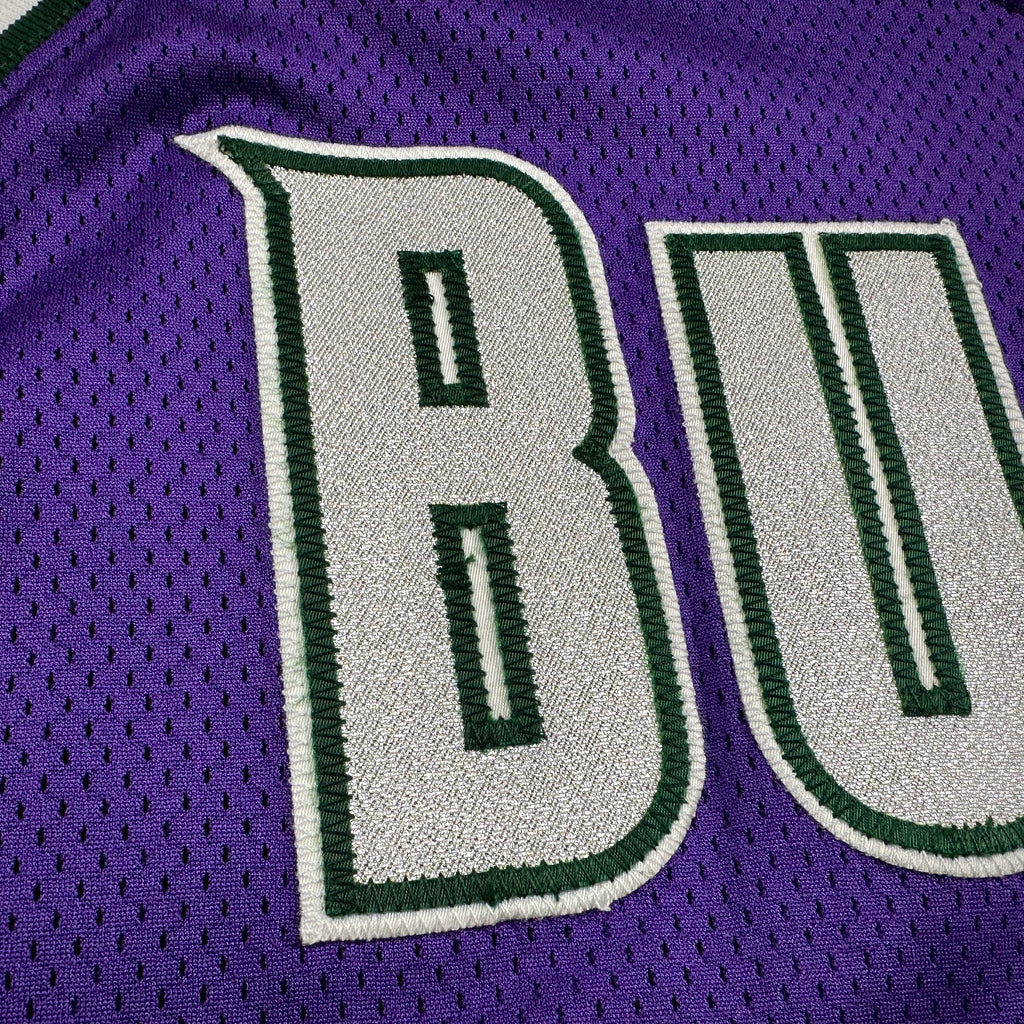 2003/04 Reebok NBA Team Issued Game Jersey Milwaukee Bucks Sz. 54 Berlin WI