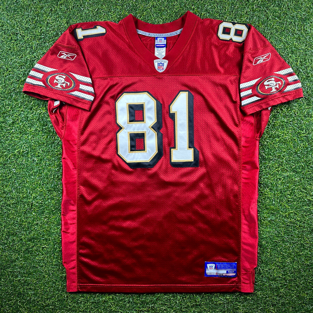 2002 Reebok NFL Authentic Jersey San Francisco 49ers Terrell Owens Sz 52 Vintage