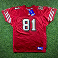 New! 2002 Reebok NFL Authentic Jersey San Francisco 49ers Terrell Owens Sz 52