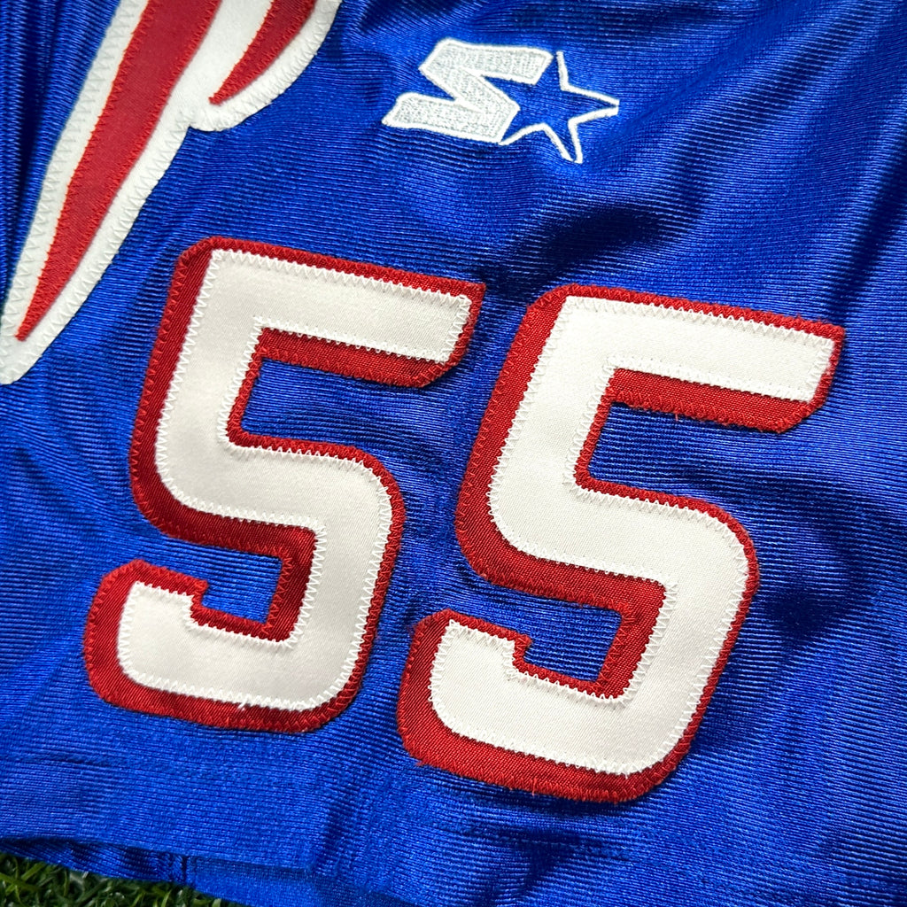 1995 Starter NFL Pro Line Jersey New England Patriots Willie McGinest Sz. 46 VTG