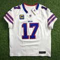 New! 2025 Nike NFL Vapor FUSE Elite Authentic Jersey Buffalo Bills Josh Allen Sz. 48 White Road