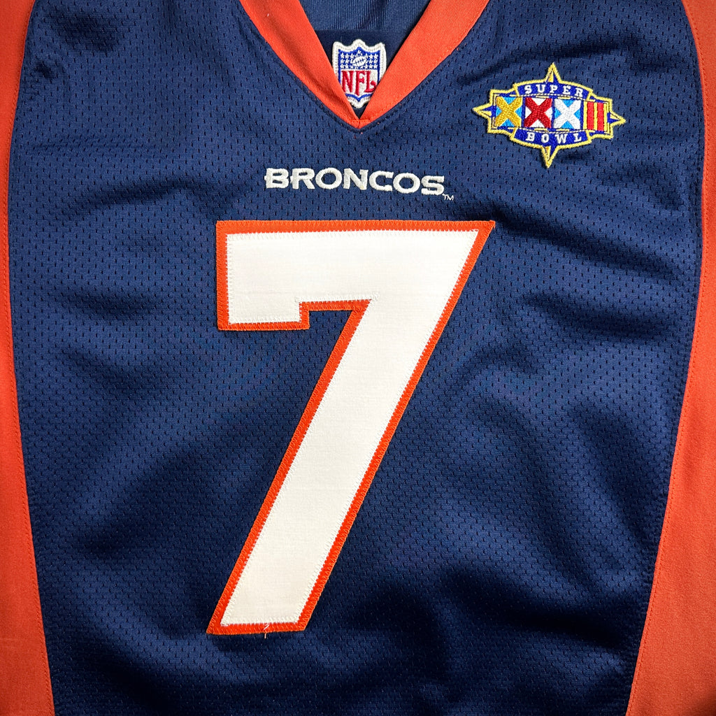 1997 Nike NFL Authentic Jersey Denver Broncos John Elway Super Bowl XXXII HOF