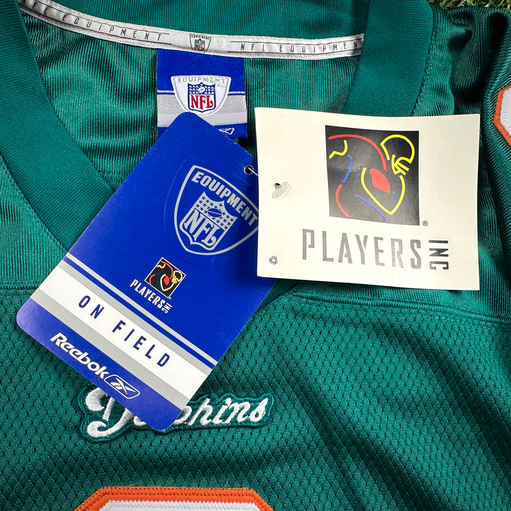 New! 2006 Reebok NFL Authentic Jersey Miami Dolphins Daunte Culpepper Sz. 48 NWT