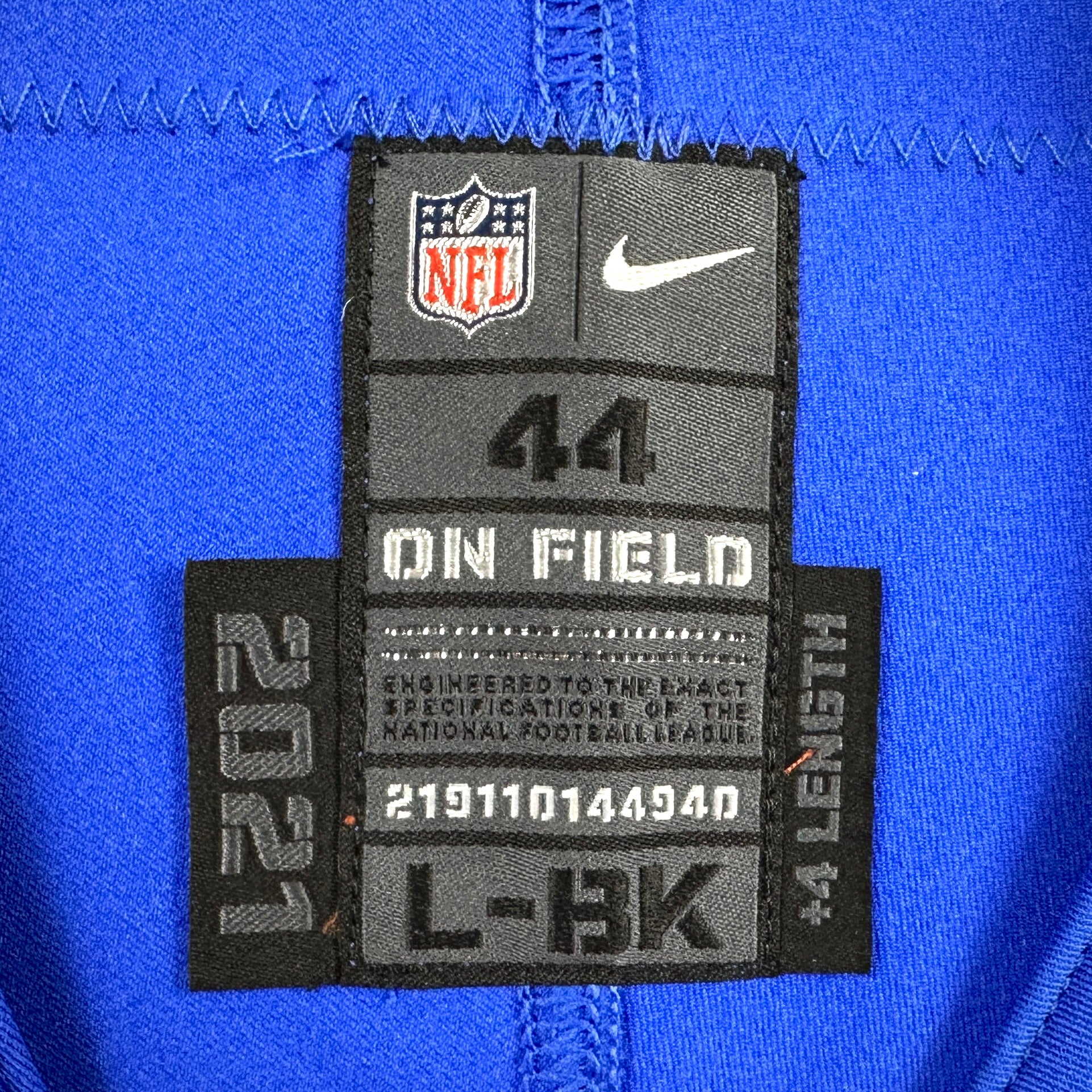 2021 Nike NFL Team Issued Jersey Los Angeles Rams Aaron Donald Crucial Catch 44