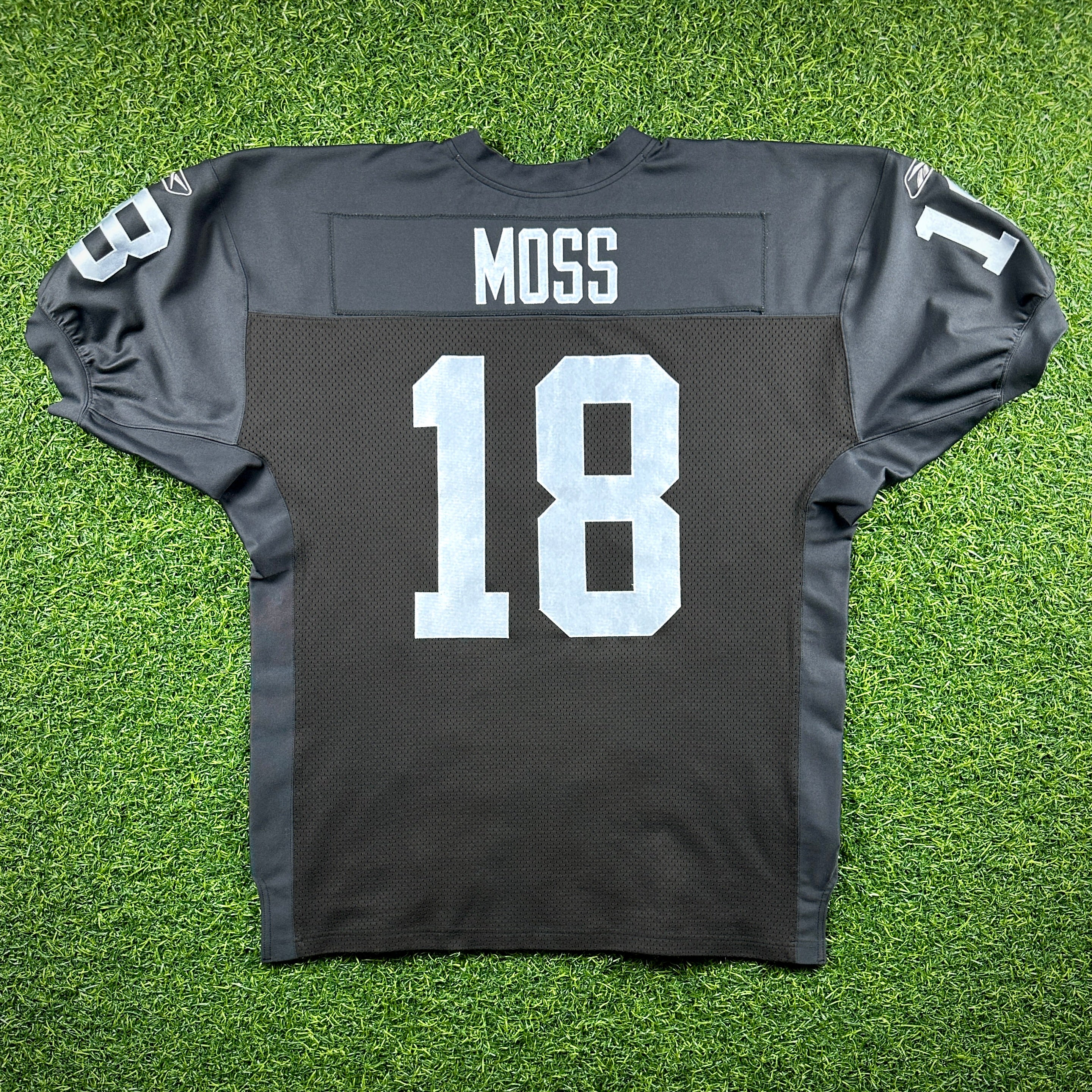 2006 Reebok NFL Authentic Jersey Oakland Raiders Randy Moss Sz. 50 Vintage