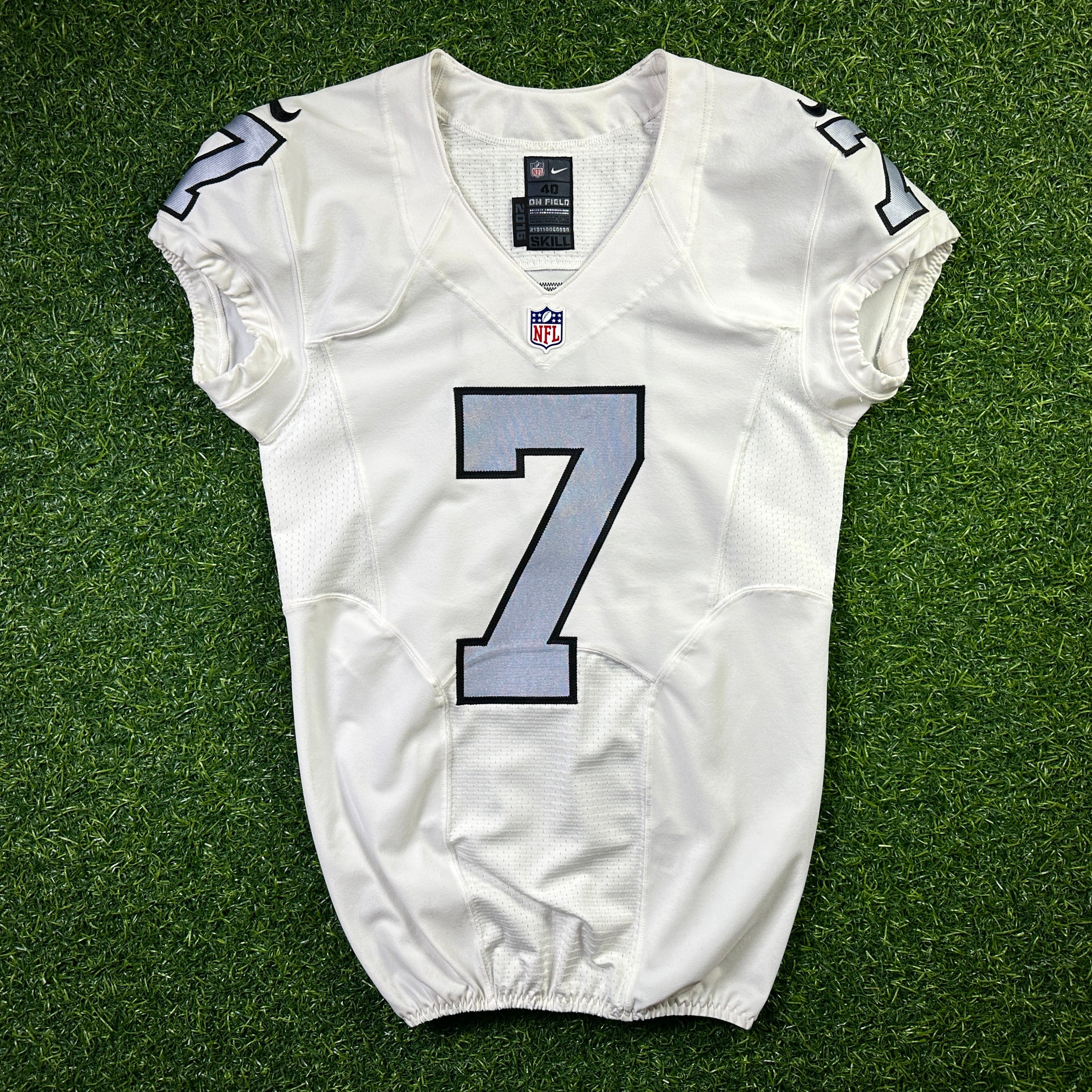 12/08/2016 Nike NFL Game-Issued Jersey Oakland Raiders Marquette King Sz. 40 SKILL Throwback