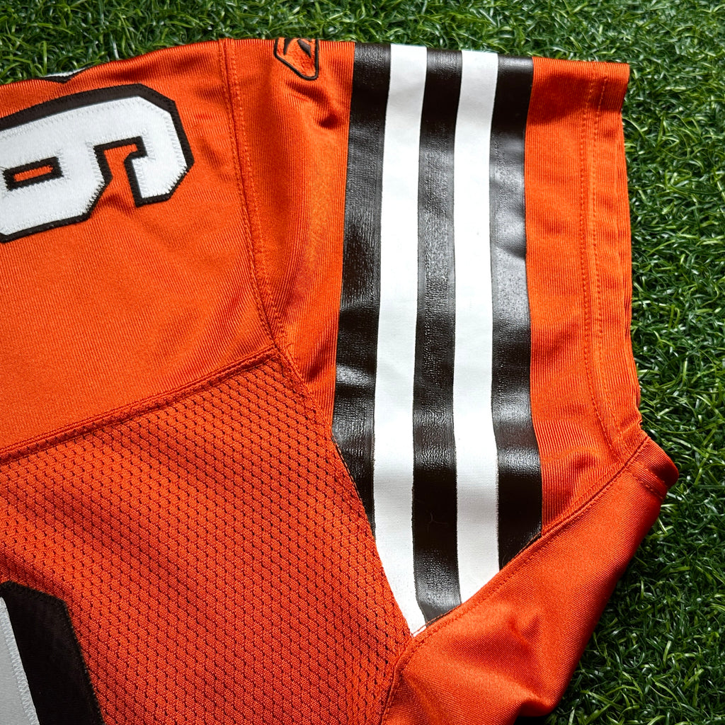 2003 Reebok NFL Authentic Team-Issued Jersey Cleveland Browns Gerard Warren Sz. 46 Orange Alternate