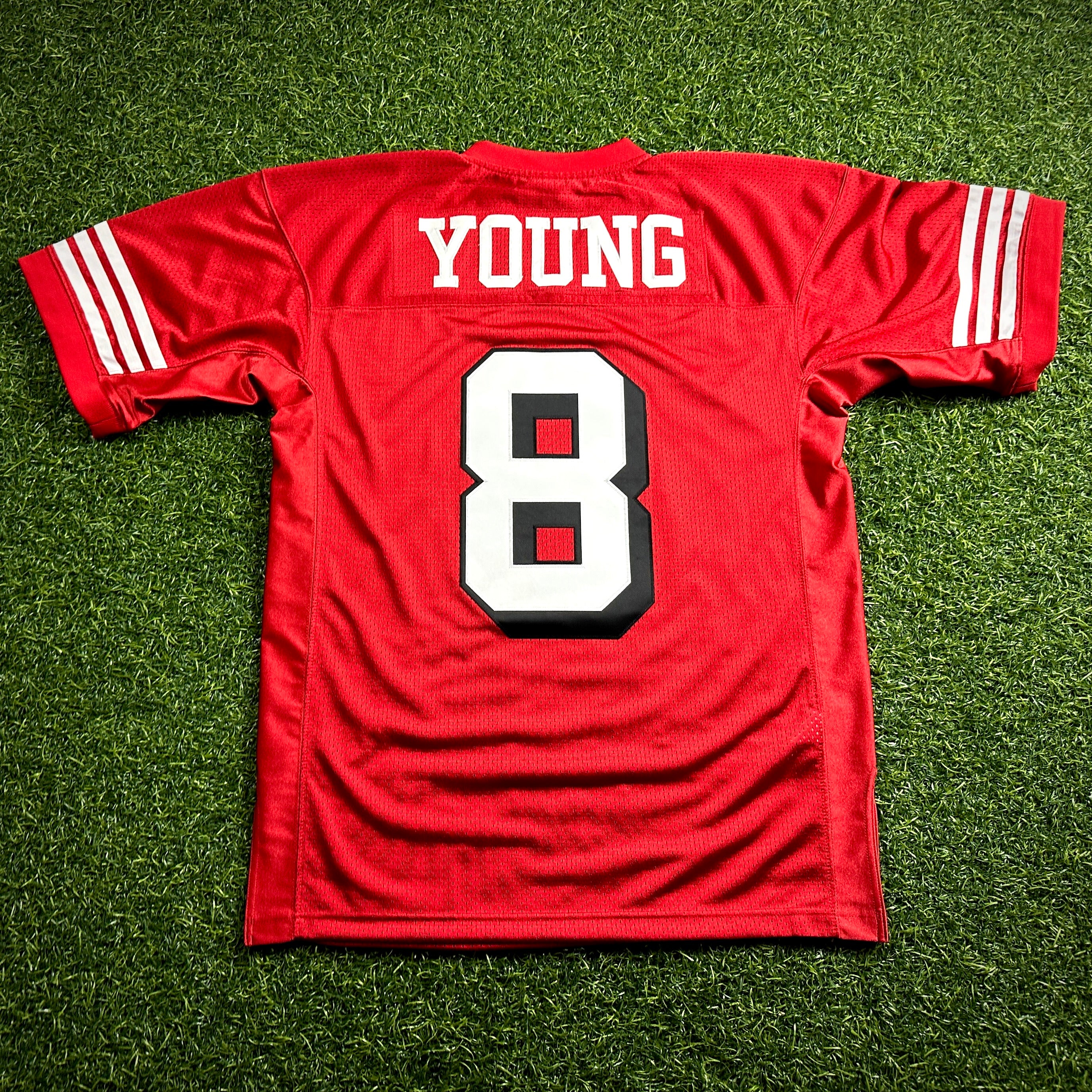 New! Mitchell & Ness 1994 Authentic Jersey San Francisco 49ers Steve Young Sz 44
