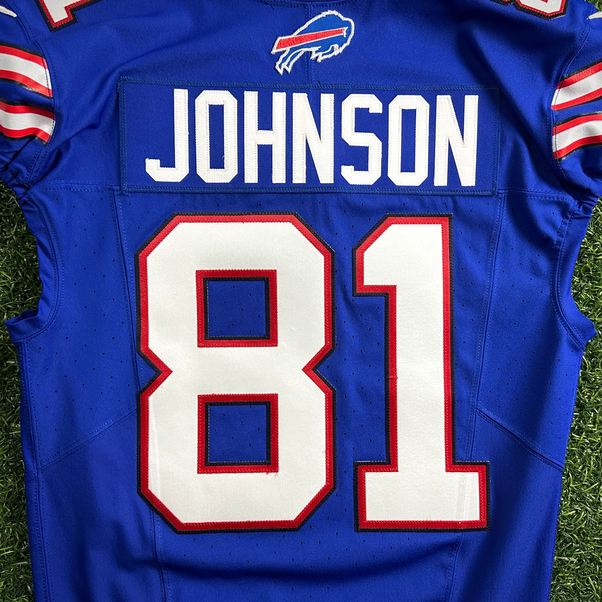 2023 Nike NFL Game-Issued Jersey Buffalo Bills KeeSean Johnson Sz. 40 Team COA
