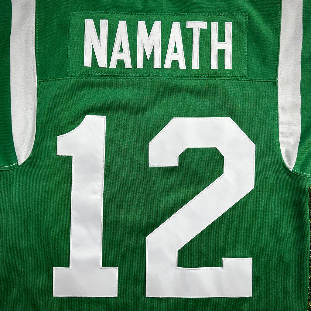 New! Mitchell & Ness AFL 1968 Authentic Throwback Jersey New York Jets Joe Namath Sz. 40 (M)