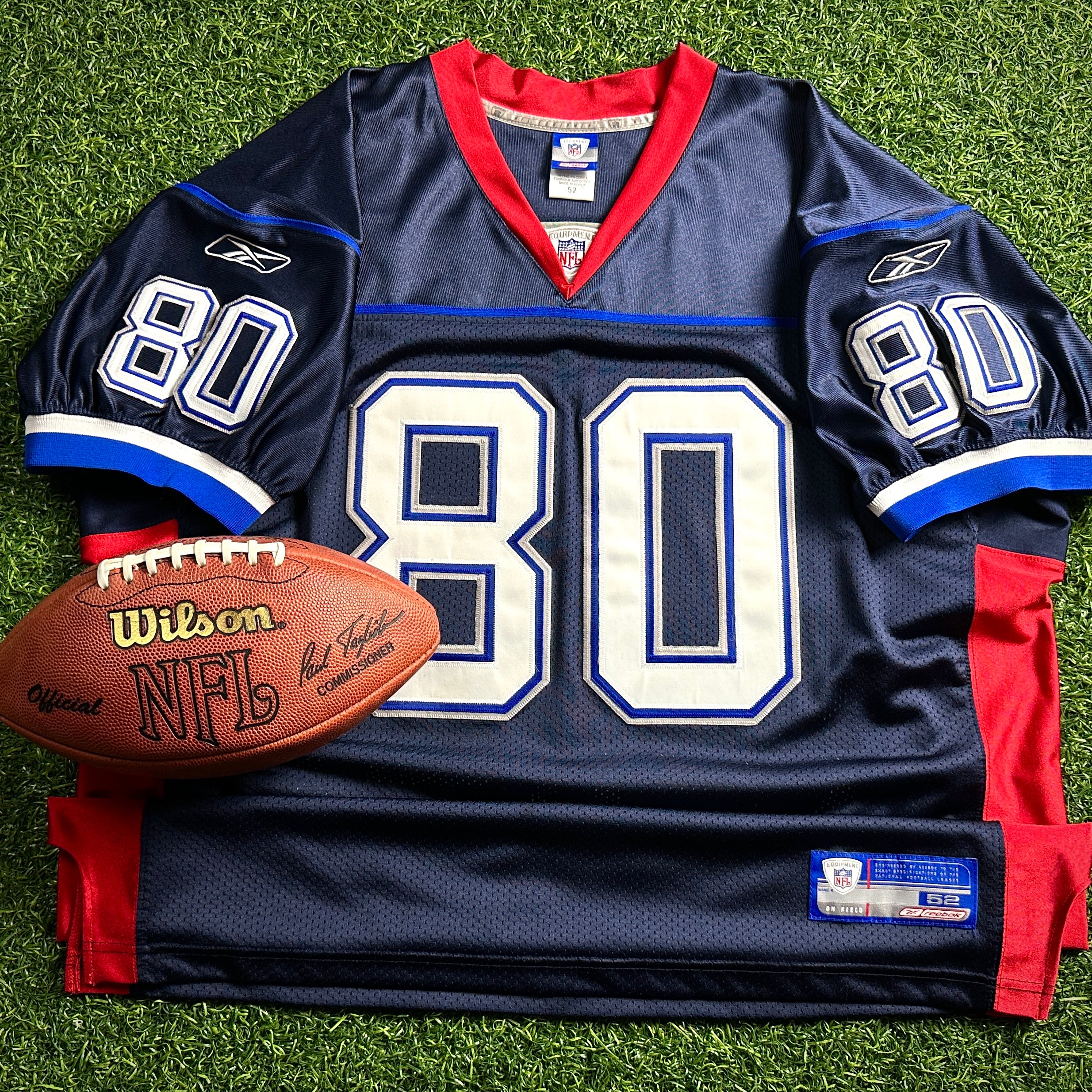 2003 Reebok NFL Authentic Jersey Buffalo Bills Eric Moulds Sz. 52 Vintage