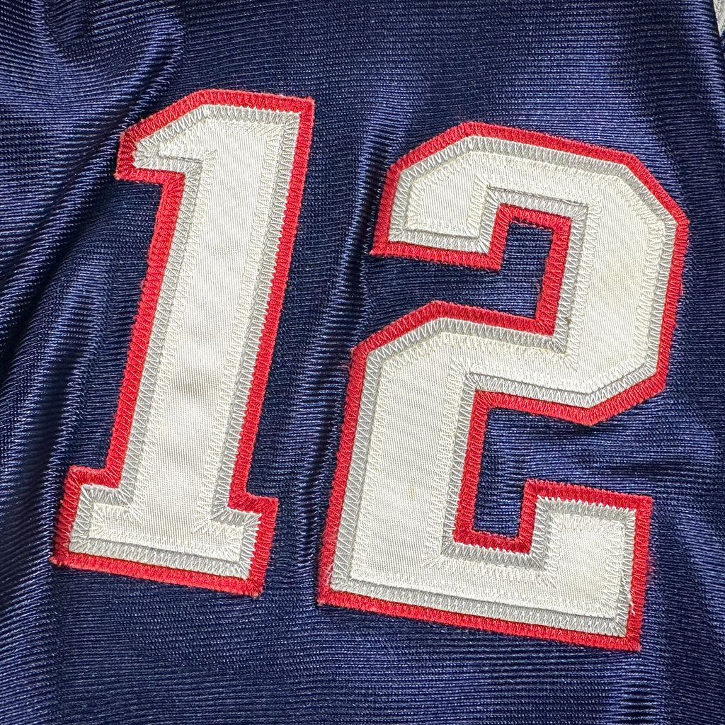 2004 Reebok NFL Authentic Jersey New England Patriots Tom Brady Sz 52 Super Bowl